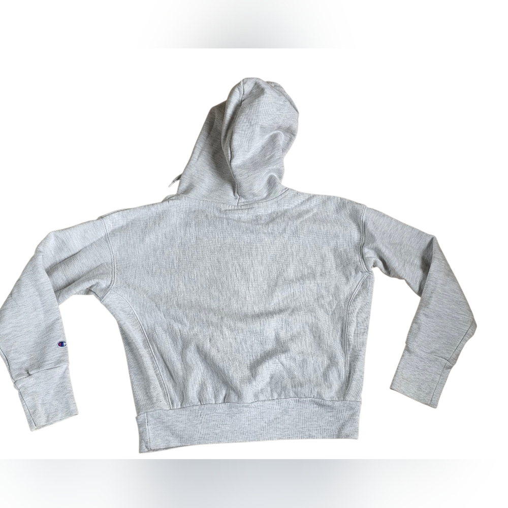 Champion Cream Mendocino Grove Graphic Pullover Hoodie Size XS - Picture 2 of 7